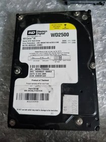 تصویر وسترن دیجیتال استوک مدل 250GB 1.5G SATA 7.2K 