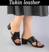 تصویر صندل زنانه پاشنه پنج سانت ۳۴۵ 