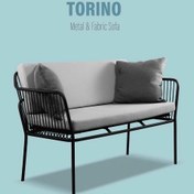 تصویر کاناپه تورینو دونفره 