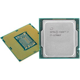 تصویر پردازنده اینتل CPU Intel Core i7 12700KF Alder Lake CPU Intel Core i7 12700KF Alder Lake