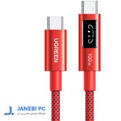 تصویر کابل شارژ 2 متری یوگرین مدل UGREEN Uno USB-C to USB-C Cable 100W L509 