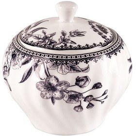 تصویر قندان گلدکیش مدل GK701107-1 طرح لوتوس 