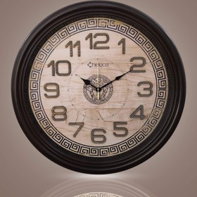 تصویر ساعت دیواری ورساچه چیدوکو قطر 60 سانت کد C006 