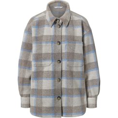 تصویر پیراهن پشمی چهارخانه زنانه چیبو 