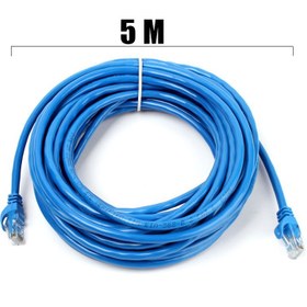 تصویر کابل شبکه 5 متری CAT6 CAT6 5 meter network cable