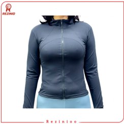 تصویر سوییشرت اسلیم افکت استین فینگر دار وارداتی Imported slim-fit sweatshirt with stained finger effect