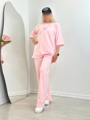 تصویر ست تیشرت و شلوار بگ دو نایک جنس گلکسی باکیفیت 