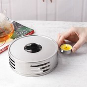 تصویر وارمر استیل نقره ای براق 