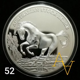 تصویر سکه ی یادبود ملکه الیزابت کد : 52 