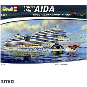 تصویر ماکت کشتی کروز مدل REVELL Cruise Ship Aida - مقیاس 1:400 - زمان ارسال 15 تا 20 روز کاری 