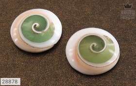 تصویر نگین صدف چشم شیوا کد 28878 