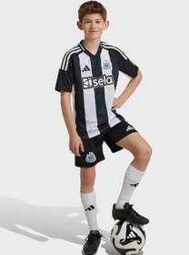 تصویر شلوارک استادیوم نیوکاسل یونایتد جوانان 24/25 برند Adidas Youth Newcastle United 24/25 Stadium Shorts