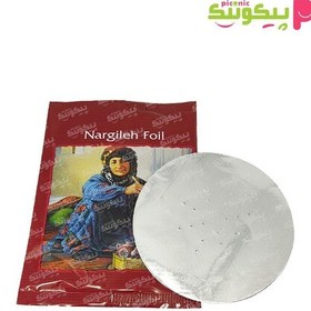 تصویر فویل سی دی آلومینیومی سوراخ دار مدل CD130 