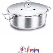 تصویر ماهیتابه کرکماز مدل A1904 سایز ۲۴ استیل 