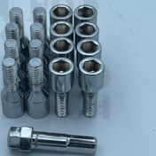 تصویر پیچ چرخ آلنی پژو (ست 16 عددی +1آچار) 