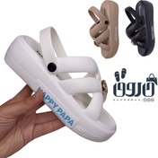 تصویر صندل رکابدار زنانه پاپا مدل ژاکلین 