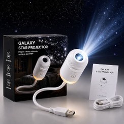 تصویر چراغ خواب و پروژکتور کهکشان Starry Sky با ۱۳ دیسک 