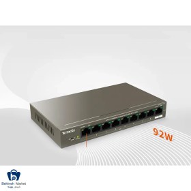 تصویر سوییچ ۹ پورت تندا مدل TEF1109P-8-102W TENDA TEF1109P-8-102W 9-Port POE Switch