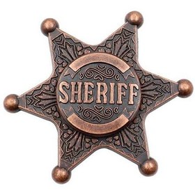 تصویر Fidget Spinner Sheriff اسپینر فلزی طرح کلانتر 