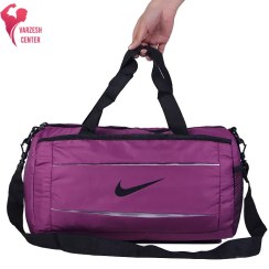 تصویر ساک شمعی پیلیسه دار طرح نایک bag shami pilise nike