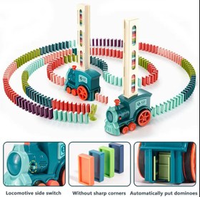 تصویر اسباب بازی قطار دومینو DOMINO TRAIN ITEM NO _ 808