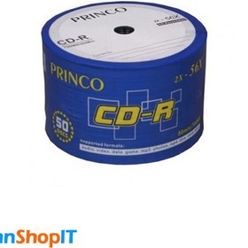 تصویر سی دی خام پرینکو مدل CD-R 56X بسته 50 عددی PRINCO CD-R 56X