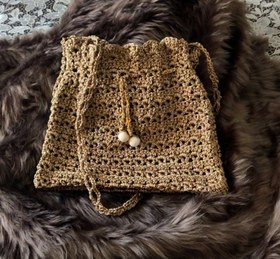 تصویر کیف قلاب بافی 