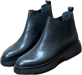 تصویر بوت مردانه کشی دست دوخت چرمی ژانو Bot men shoes jannu