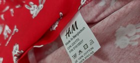 تصویر تیشرت نخ پنبه اچ اند ام اصلی قواره دار بنگلادشی T-shirt H&M