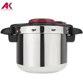 تصویر زودپز تفال 7.5 لیتر P4624866 _ Minut Easy Tefal P4624831 Clipso Minut Easy Pressure Cooker 7.5L