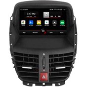 تصویر مانیتور اندروید فابریک برند شیائومی مدل 7 اینچ مناسب برای پژو 207 