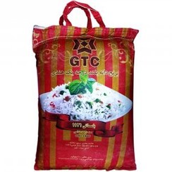 تصویر برنج هندی GTC دانه بلند کیسه 10 کیلویی ا برنج دانه بلند درجه یک هندی ، کیسه ده کیلویی برنج دانه بلند درجه یک هندی ، کیسه ده کیلویی