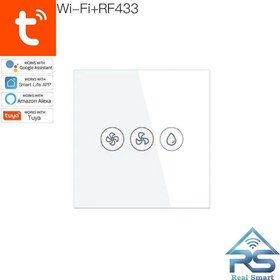 تصویر کلید کولر آبی تویاWi-Fi+RF 