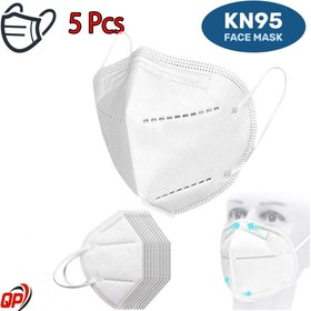 تصویر ماسک N95 ۶ لایه ۵۰ عددی 