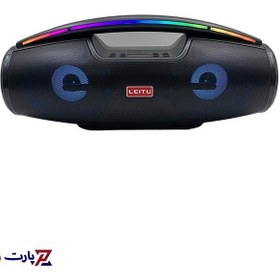 تصویر اسپیکر بلوتوثی قابل حمل لیتو مدل X-BASS 80 Leitu X-BASS 80 Bluetooth Speaker