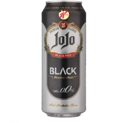 تصویر آبجو بدون الکل جوجو بلک پک دو عددی (۵۰۰ میل ) jojo black jojo