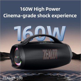 تصویر اسپیکر زیلوت مدل S S78 Bluetooth Speaker 120W high Power,Cinema level enjoyment