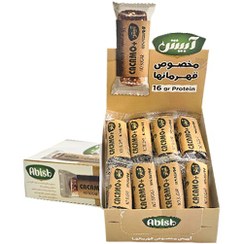 تصویر پک 24 عددی پروتئین بار کاکامو پلاس آبیش 