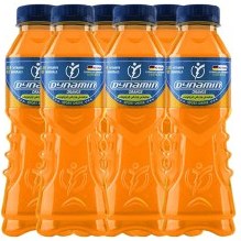 تصویر نوشیدنی ورزشی داینامین با طعم پرتقال بسته ۶ عددی 