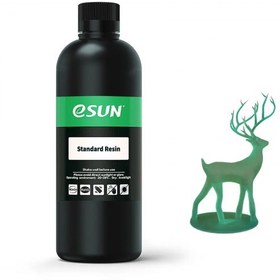 تصویر رزین استاندارد رنگ سبز برند ایسان Esun Standard Resin Green 