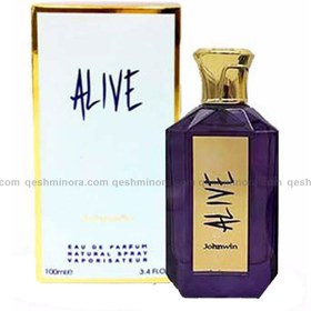 تصویر ادکلن ادو پرفیوم زنانه جانوین مدل alive حجم 100 میل Johnwin alive Perfume For Women 100ml