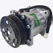 تصویر کمپرسور کولر ایساکو مدل SDY6288 قطر پولی ۱۱۲ مناسب سمند سورن پارس ۴۰۵ 