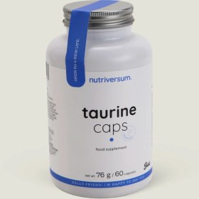 تصویر کپسول تائورین ناتریورسام 60 عددی | Nutriversum Taurine Caps 