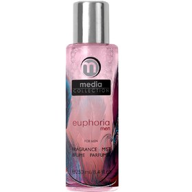 تصویر بادی اسپلش مردانه مدل Euphoria Men حجم 250 میلی لیتر مدیا Media Body Splash Euphoria Men Model For Men 250ml