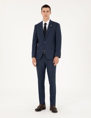 تصویر کت و شلوار مردانه پیر کاردین مدل 1025560 رنگ سرمه ای 