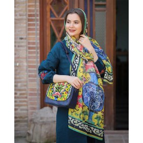 تصویر ست کیف و شال زنانه پرستو کد 18 ا Parstoo Women Bag and Shawl Set Code 18 Parstoo Women Bag and Shawl Set Code 18