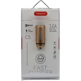 تصویر شارژر فدکی موبایل Tranyoo مدل c5 car charger mobile tablet Tranyoo c5