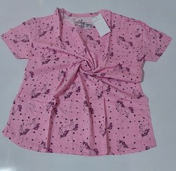 تصویر تیشرت نخ پنبه زنانه اچ اند ام قواره دار اصلی بنگلادشی T-shirt H&M