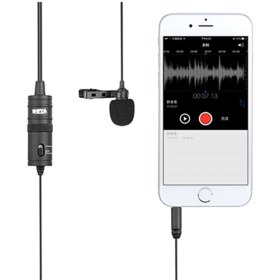 تصویر میکروفون یقه ای با سیم بویا مدل BY-M1DM BOYA BY-M1DM Dual Omni-directional Lavalier Microphone