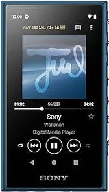 تصویر پخش‌کننده موسیقی دیجیتال قابل حمل واکمن Hi-Res 16 گیگابایتی Sony Nw-A105 با اندروید 9.0، صفحه نمایش لمسی 3.6 اینچی، S-Master Hx، DSEE-Hx، Wi-Fi و بلوتوث و USB Type-C - آبی - ارسال 20 روز کاری ا Sony Nw-A105 16GB Walkman Hi-Res Portable Digital Music Player with Android 9.0, 3.6" Touch Screen, S-Master Hx, DSEE-Hx, Wi-Fi & Bluetooth and USB Type-C - Blue Sony Nw-A105 16GB Walkman Hi-Res Portable Digital Music Player with Android 9.0, 3.6" Touch Screen, S-Master Hx, DSEE-Hx, Wi-Fi & Bluetooth and USB Type-C - Blue